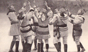 "Typical Canadian Winter Sports - Bouncing"