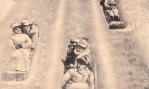 "Tobogganing"