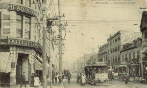 Boulevard Saint-Laurent, vers 1908 / St. Lawrence Boulevard (The Main), c. 1908