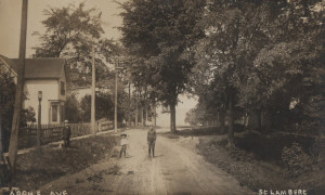 Rue Argyle, Saint-Lambert, vers 1910 / Argyle Street, St. Lambert, circa 1910