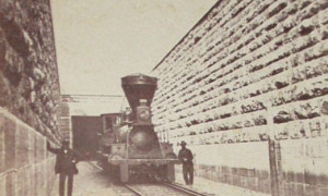 Le pont Victoria vers 1870 / Victoria Bridge, c.1870