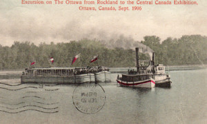 Excursion on the Ottawa River, 1906