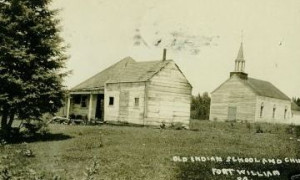 École et église autochtone / Old Indigenous School and Church