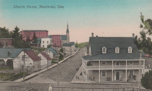 Maniwaki -- Rue Church, vers 1910 / Church Street, c.1910