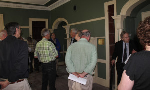 Touring the Macdonell-Williamson House (under restoration)