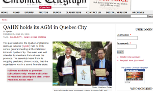 QAHN Wraps Up 19th Annual Convention in Quebec City! (June 9-10)