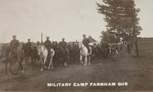 Camp militaire, Farnham, vers 1916 / Military Camp, Farnham, c.1916