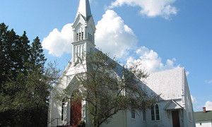 Église unie / United Church, Sawyerville