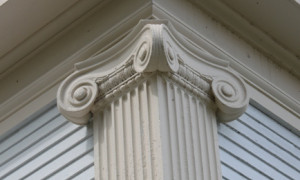 Détail, ancienne banque Baker / Detail, former Baker Bank