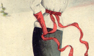 Une jolie dame / A beautiful lady, Sherbrooke, 1905