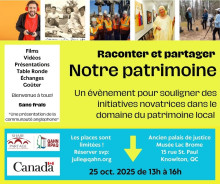 Raconter et Partager Notre Patrimoine!