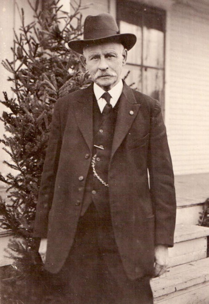 Nathan Beach, a local building contractor, built many fine homes on Lake Memphremagog and in the surrounding villages. He also built the Haskell Free Library and Opera House. (Photo - Haskell Archives)