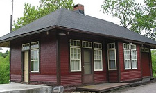 Highwater Station, now a private home. (Photo - Matthew Farfan)